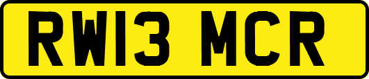 RW13MCR