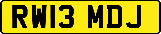 RW13MDJ