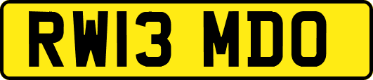 RW13MDO