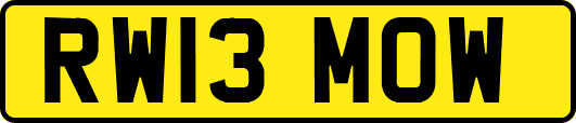 RW13MOW