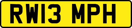 RW13MPH