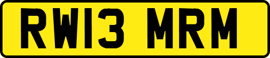 RW13MRM