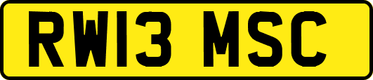 RW13MSC