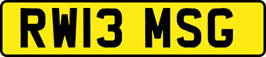 RW13MSG