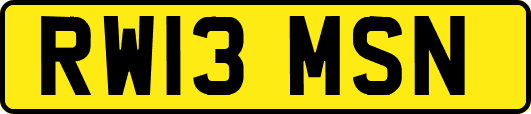 RW13MSN