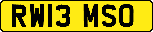 RW13MSO