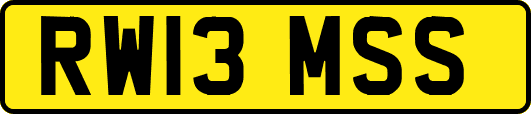 RW13MSS