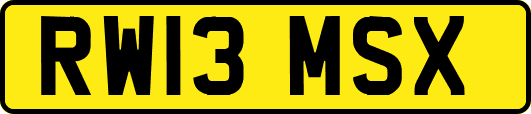 RW13MSX
