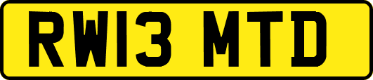 RW13MTD