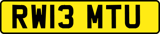 RW13MTU