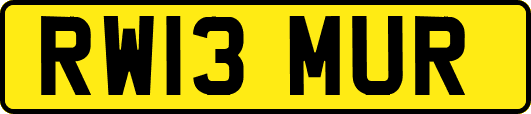 RW13MUR