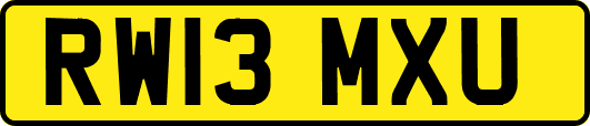 RW13MXU