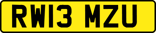 RW13MZU