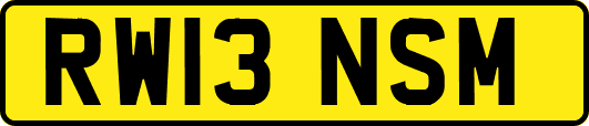 RW13NSM