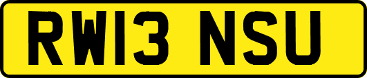 RW13NSU