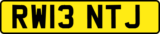 RW13NTJ