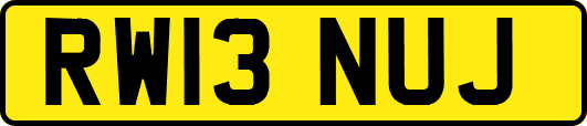 RW13NUJ