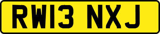 RW13NXJ
