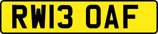 RW13OAF