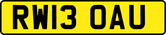 RW13OAU