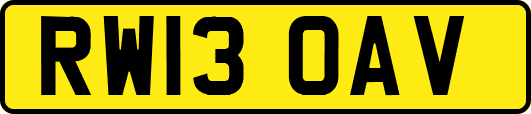 RW13OAV