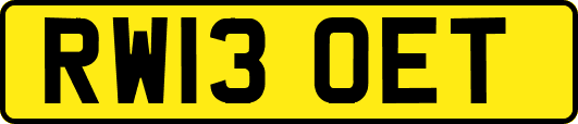 RW13OET