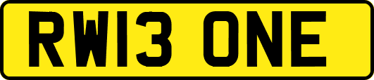 RW13ONE