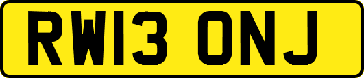 RW13ONJ