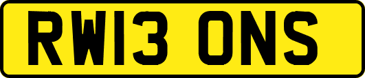 RW13ONS