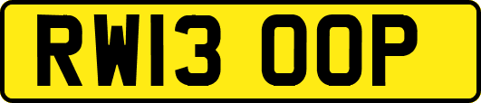 RW13OOP