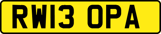 RW13OPA