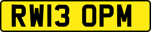RW13OPM
