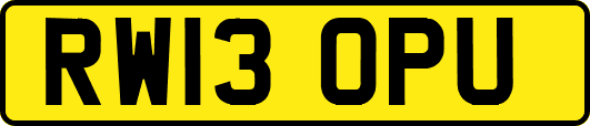 RW13OPU