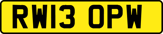 RW13OPW