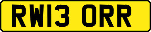 RW13ORR