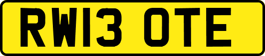 RW13OTE