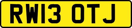 RW13OTJ