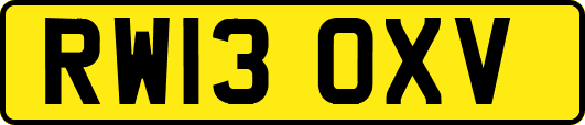 RW13OXV