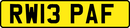 RW13PAF