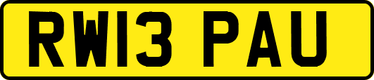 RW13PAU