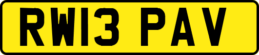 RW13PAV