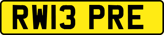 RW13PRE