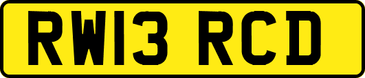 RW13RCD