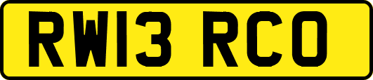 RW13RCO