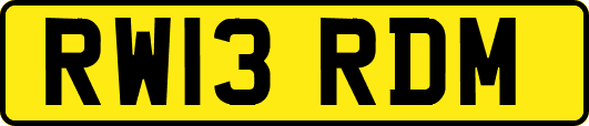 RW13RDM