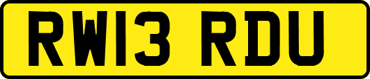 RW13RDU