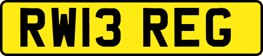 RW13REG