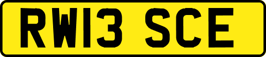 RW13SCE