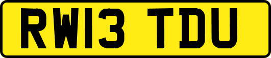 RW13TDU