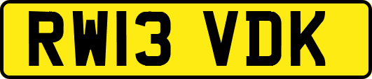RW13VDK